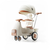 Bebehaha Rocking Stroller Baby Ride On Beige MN042 - Colorland Toys